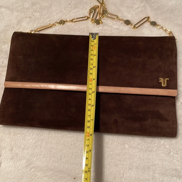 Vintage Raphael Salato suede clutch bag - Picture 14 of 14